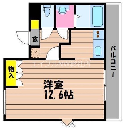 プロニティ野口の物件間取画像